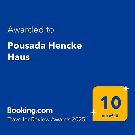 Pousada Hencke Haus Canela Exterior foto